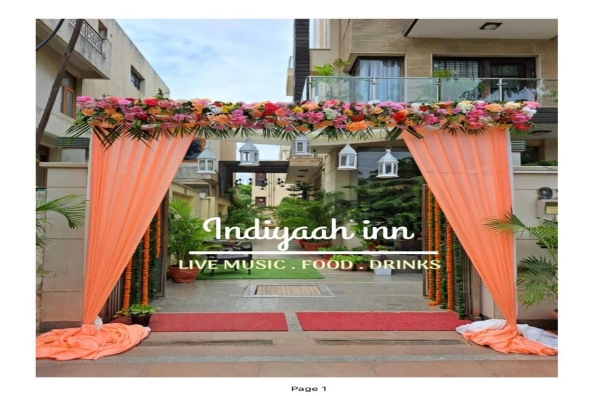 Indiyaah Inn Gurgaon Ngoại thất bức ảnh